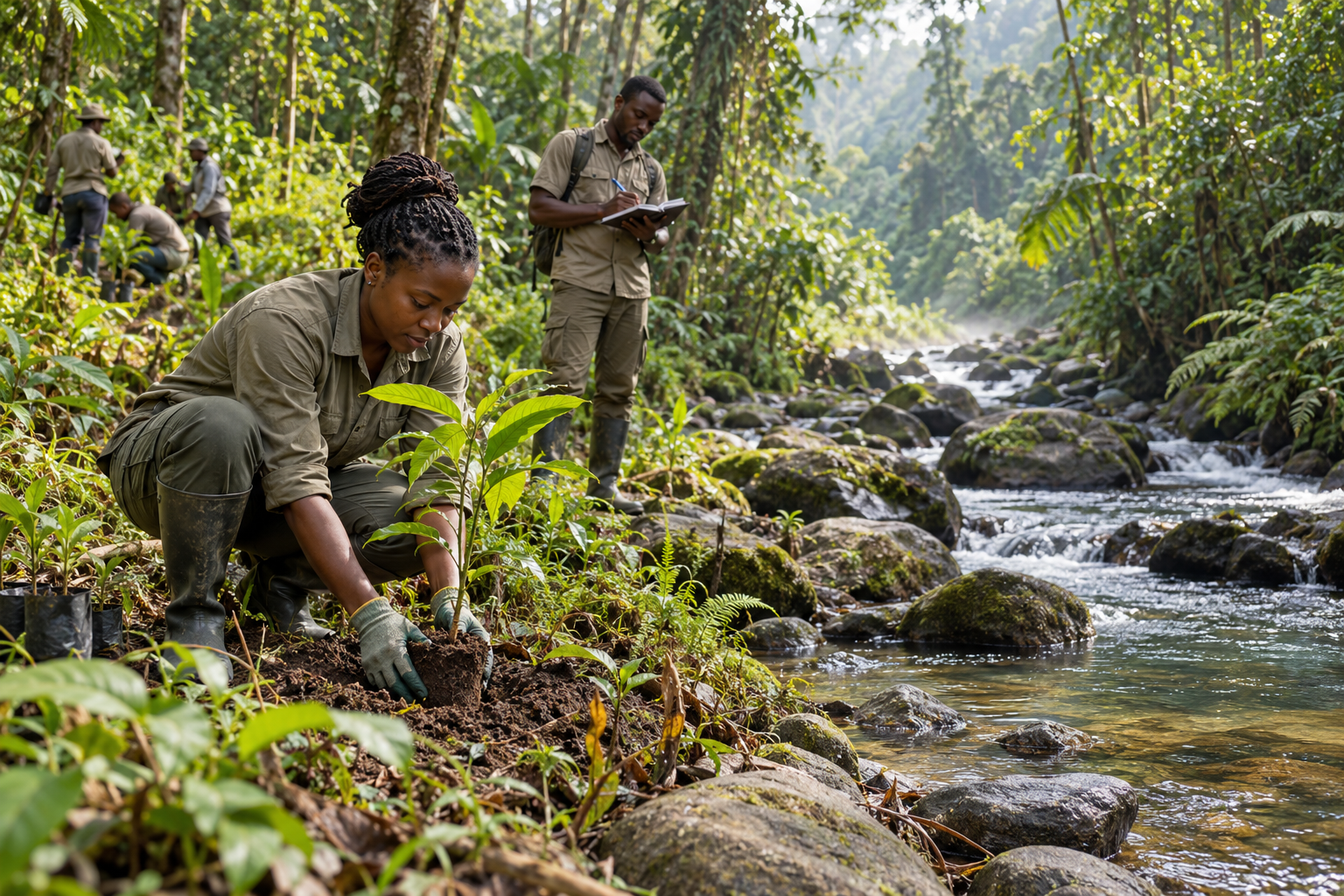 Conservation de la biodiversité et restauration des écosystèmes — Initiation